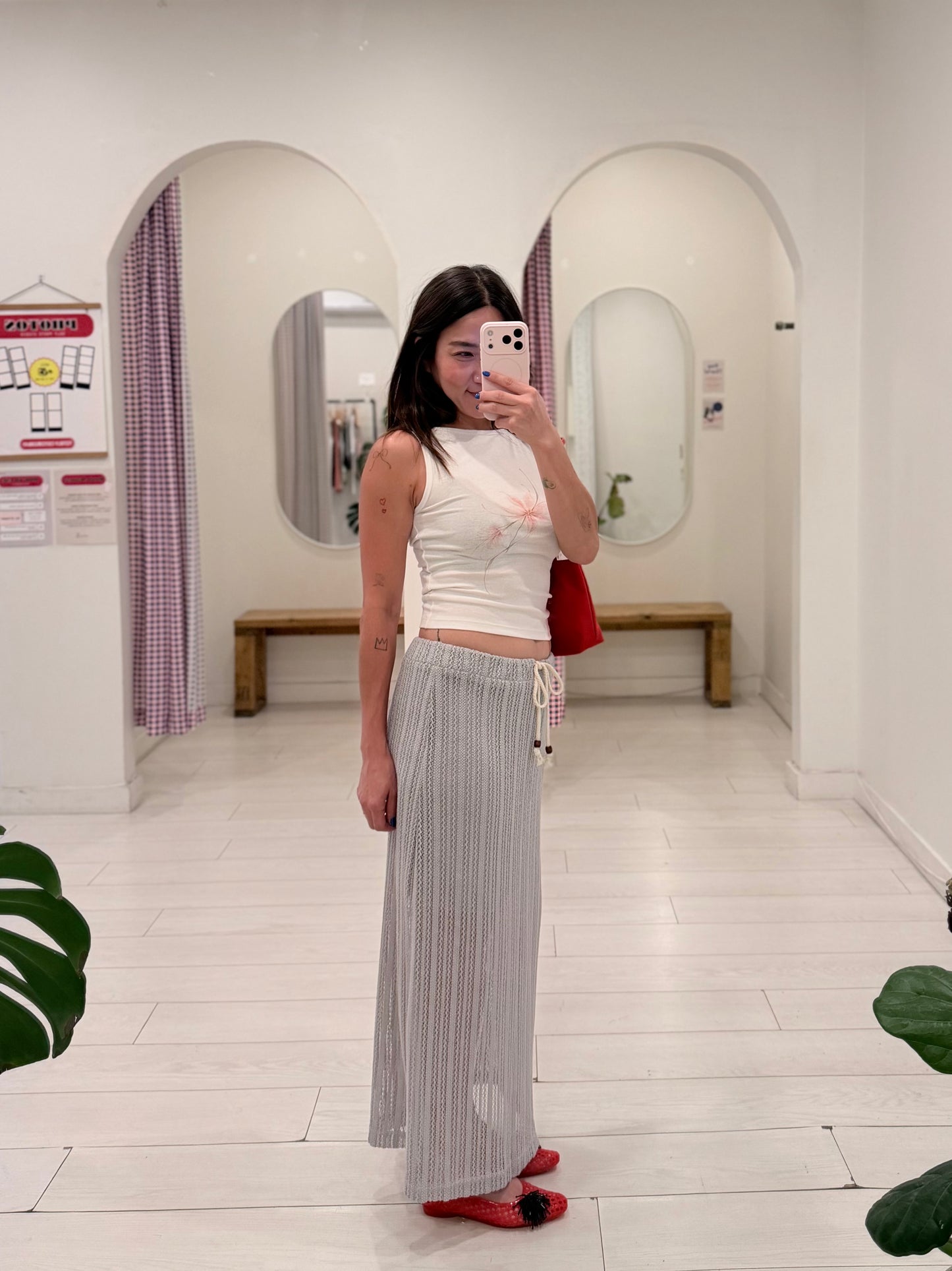 TALIA Crochet skirt