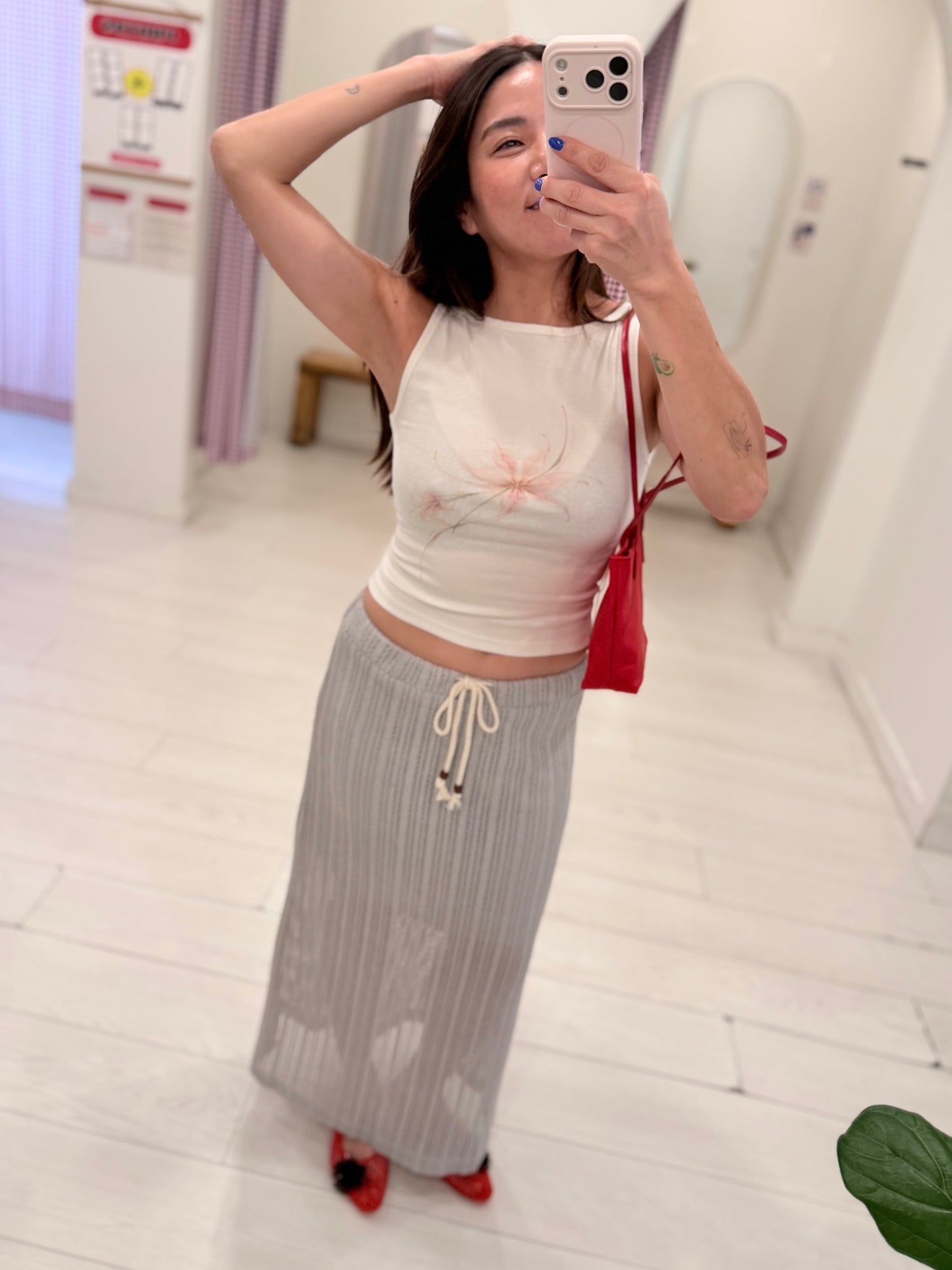 TALIA Crochet skirt