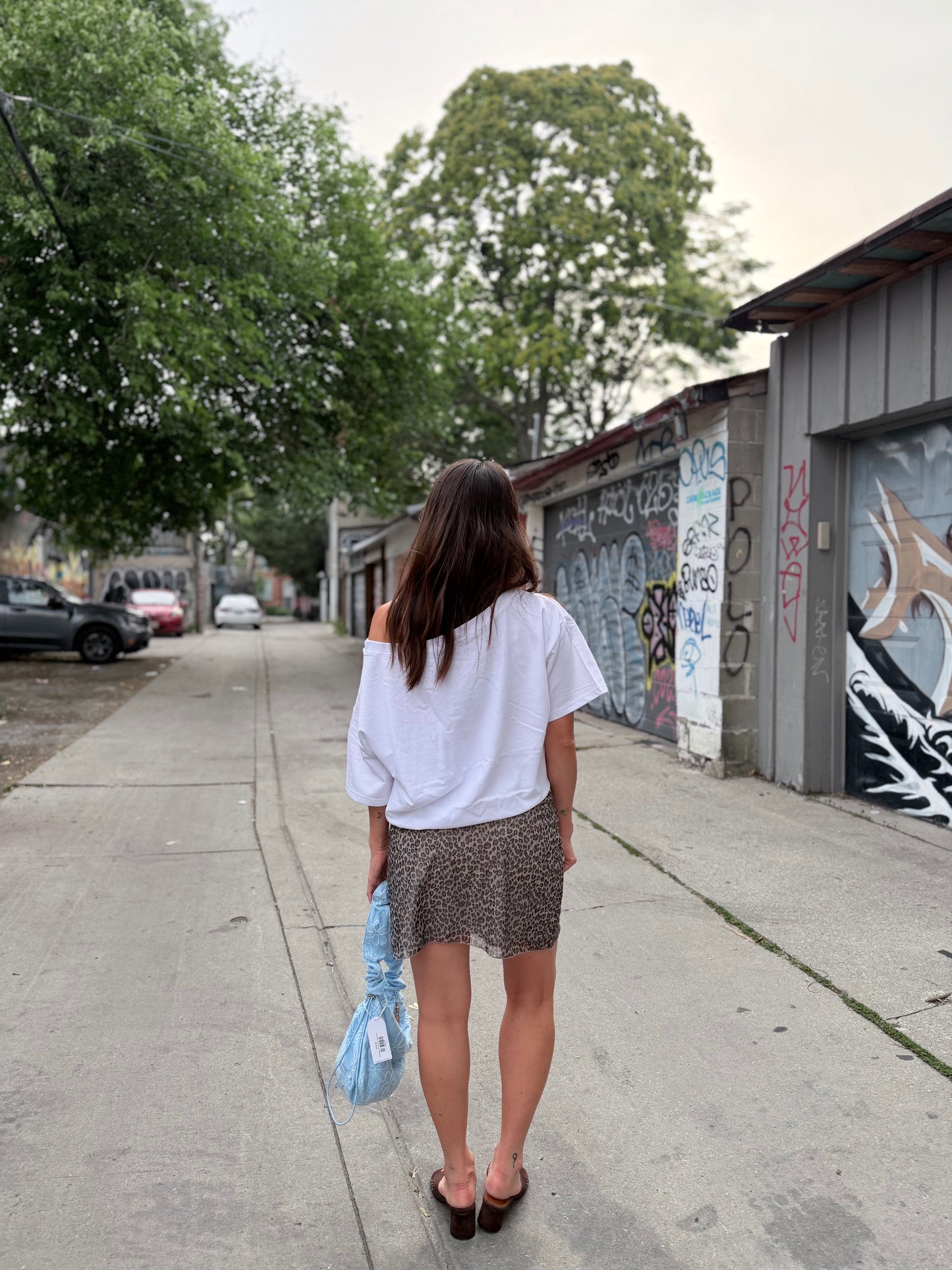 MAISIE Leopard skirt