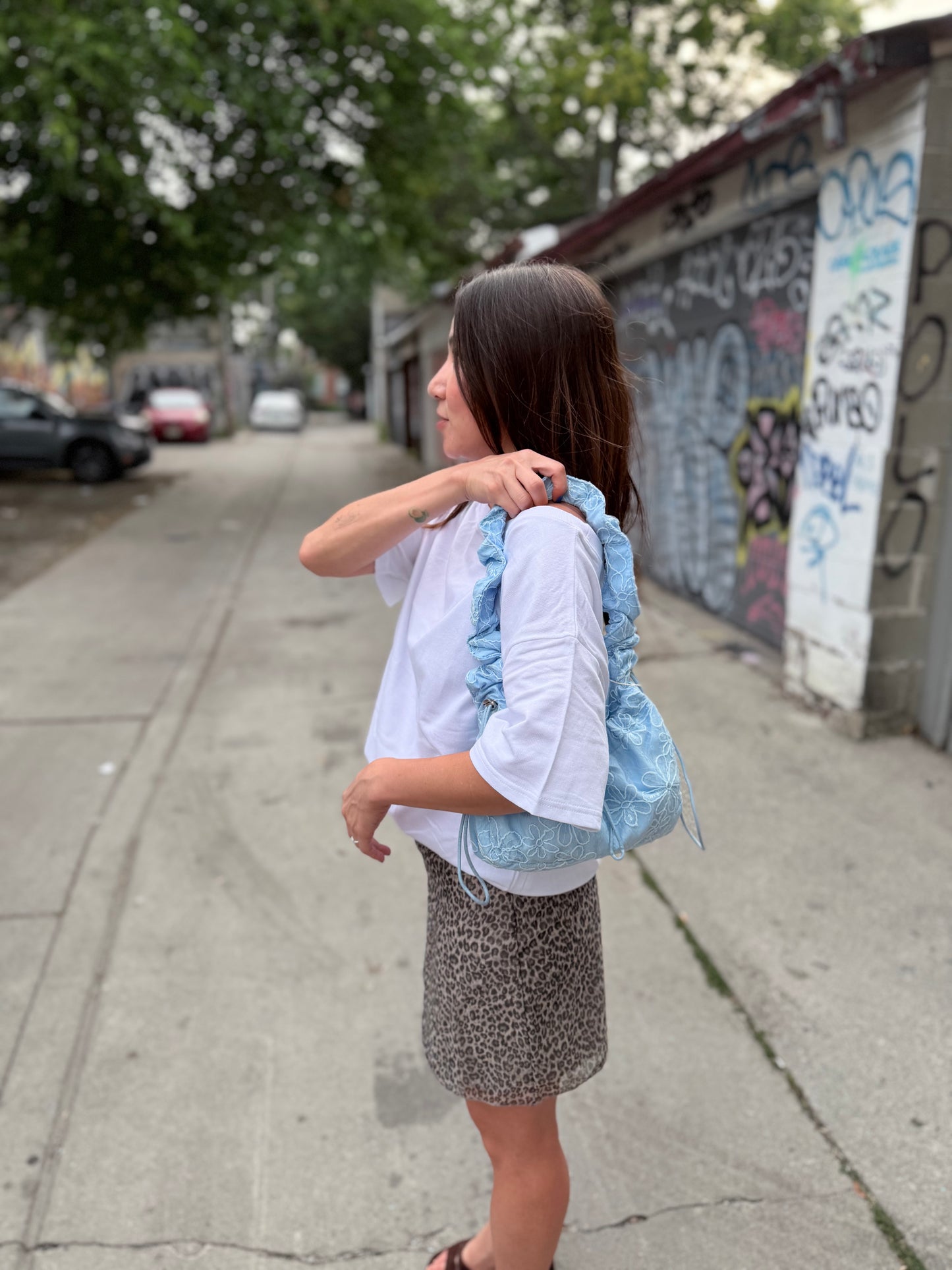 MAISIE Leopard skirt