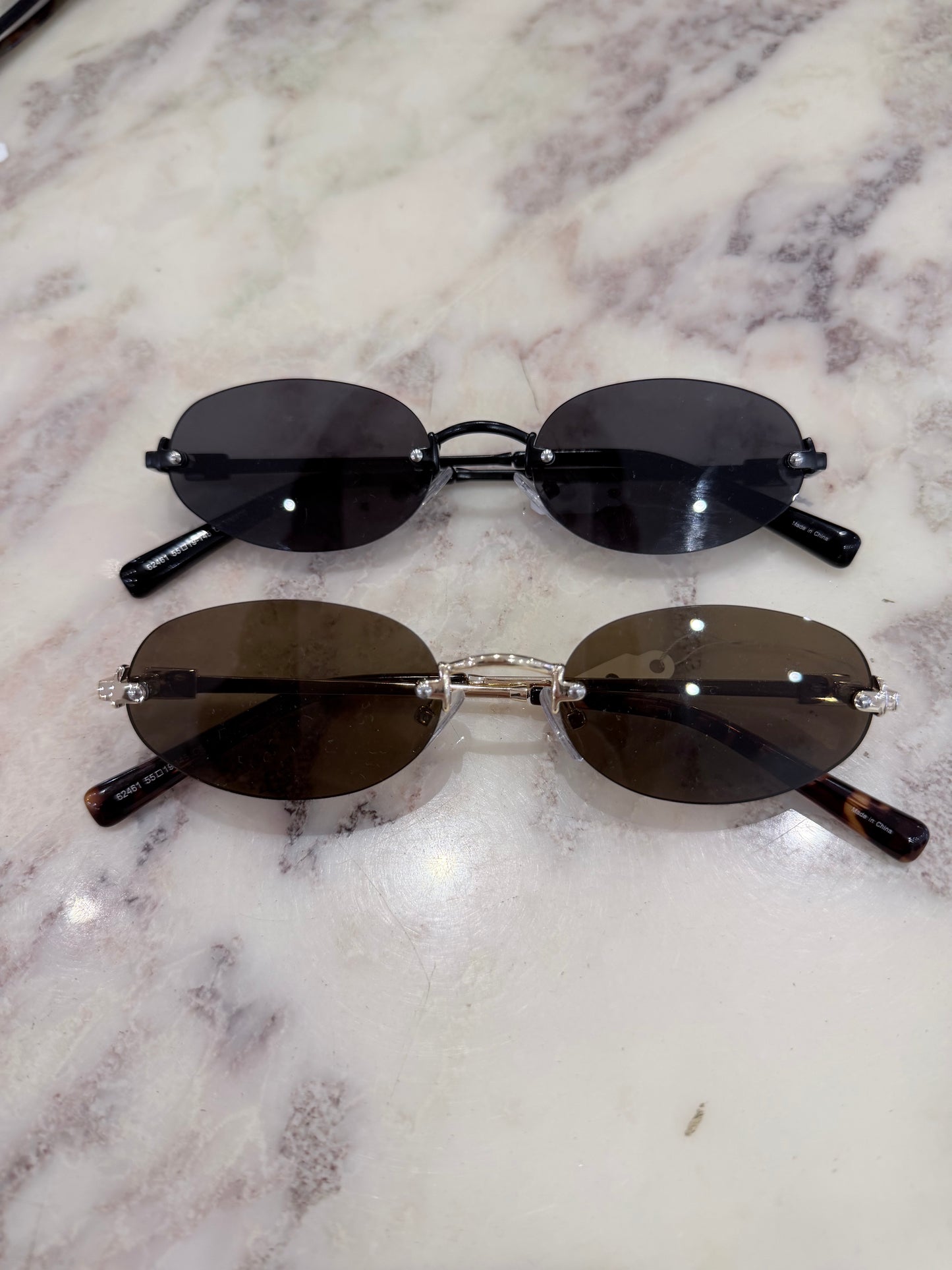 SASKIA Rimless sunnies