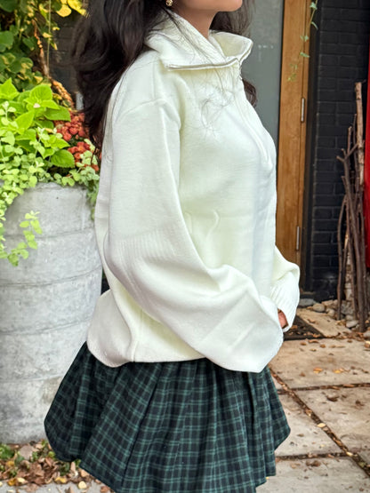 ROWN Zip-up turtleneck