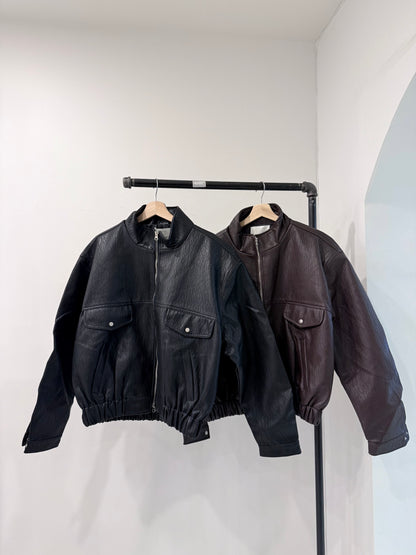 DREW Vegan leather jacket