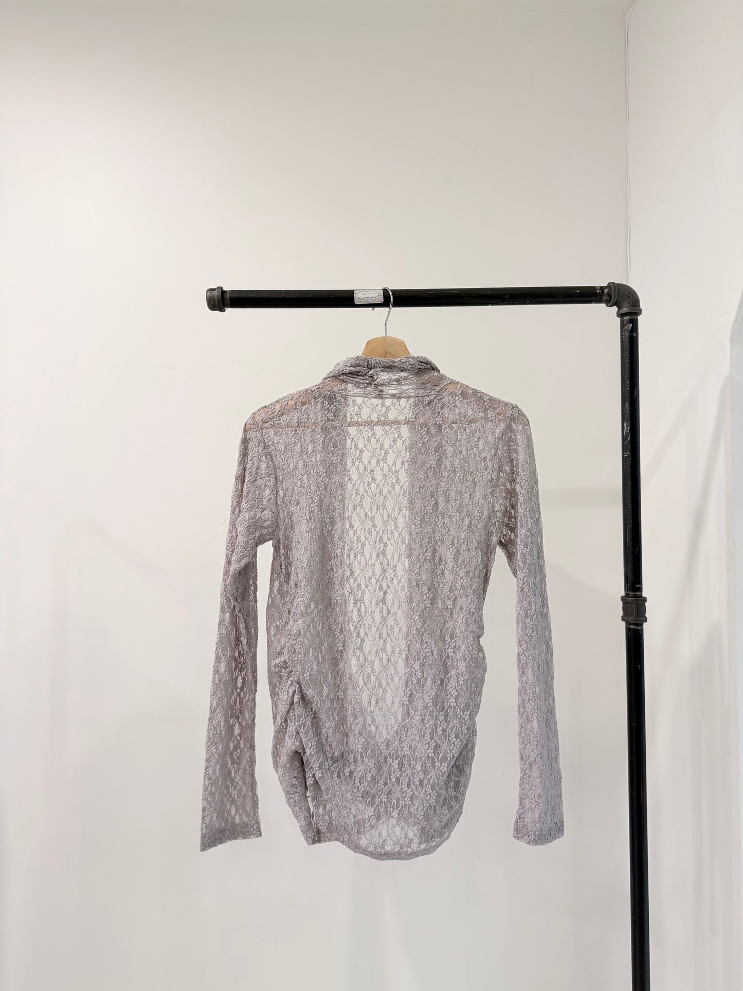 RHEA Lace wrap top