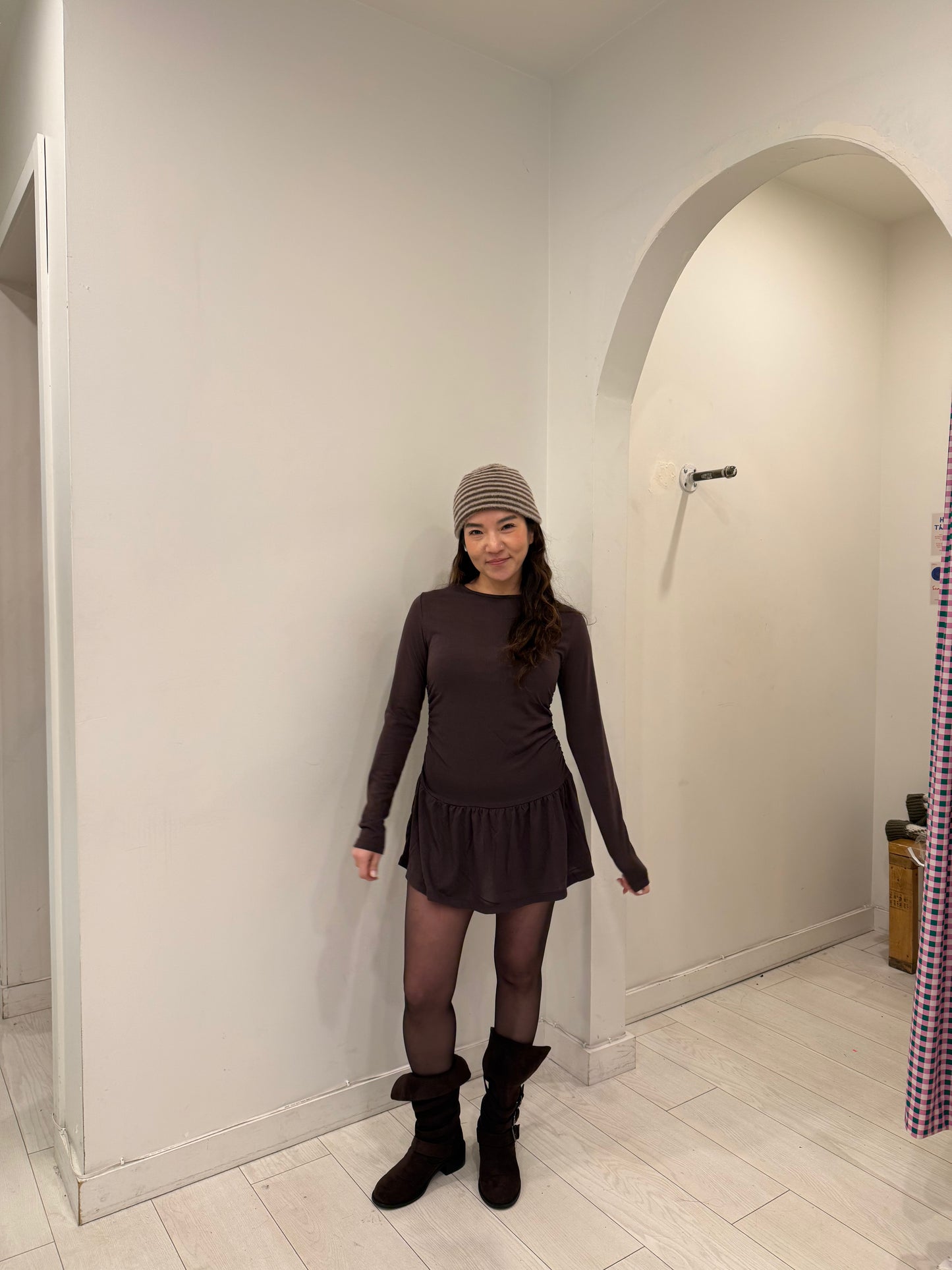 TANISHA Ruched dress/top