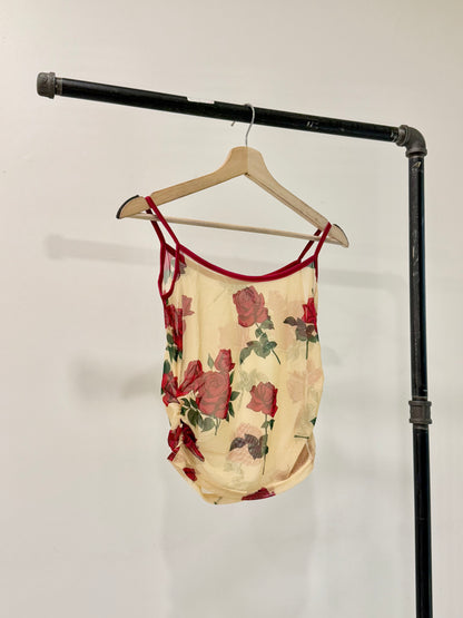 VALERIA Rosy mesh top