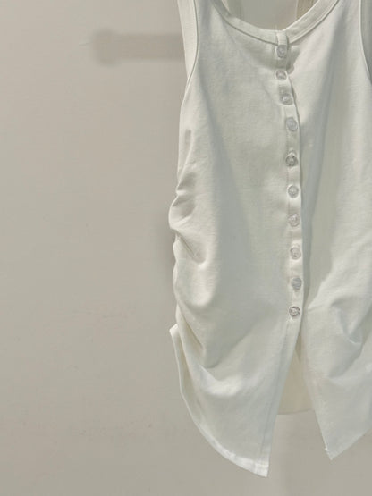 RENDY Button-up tanktop