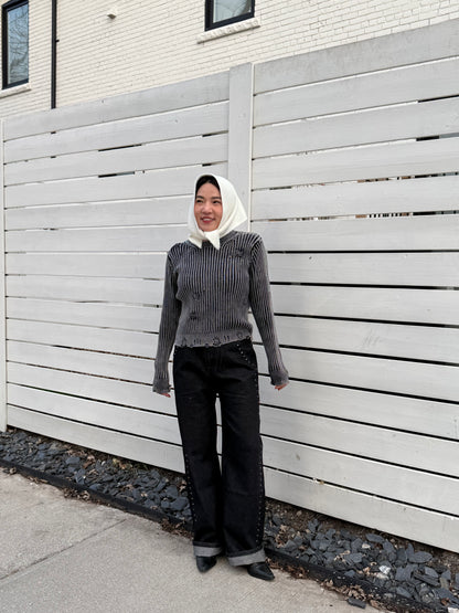 RAVE Ribbed sweater
