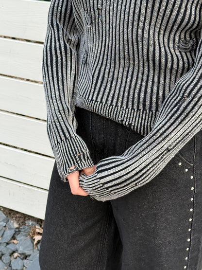 RAVE Ribbed sweater