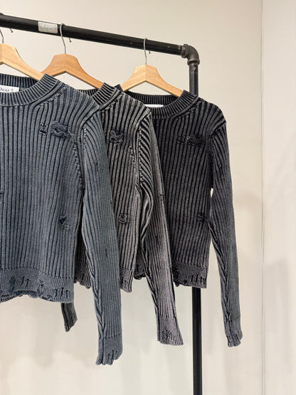 RAVE Ribbed sweater