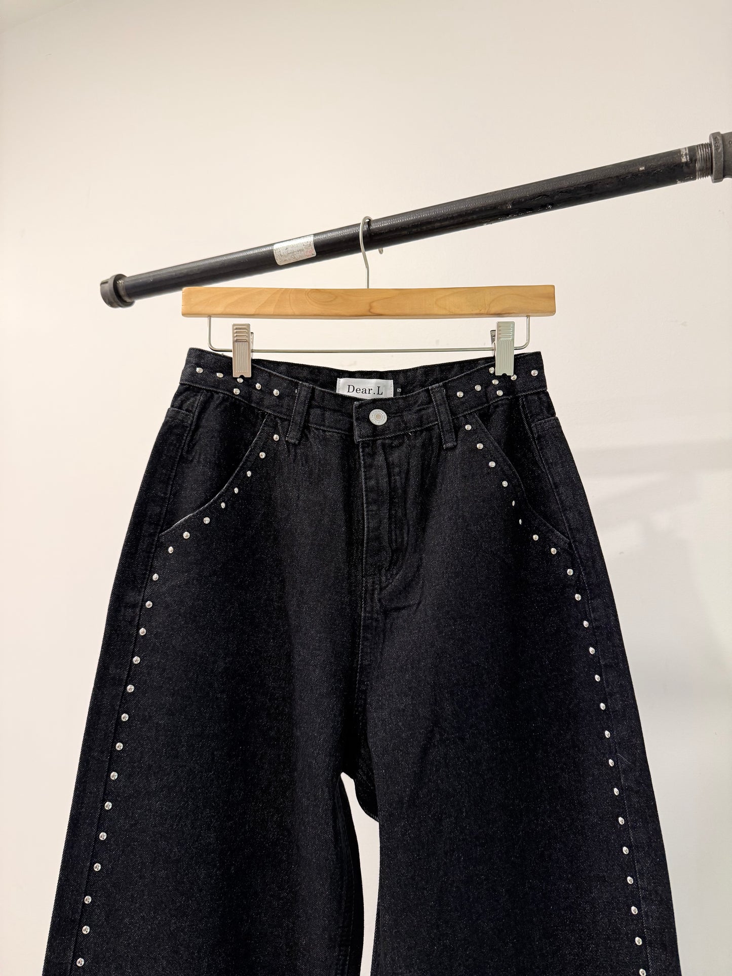 BALU Studded high waisted jeans
