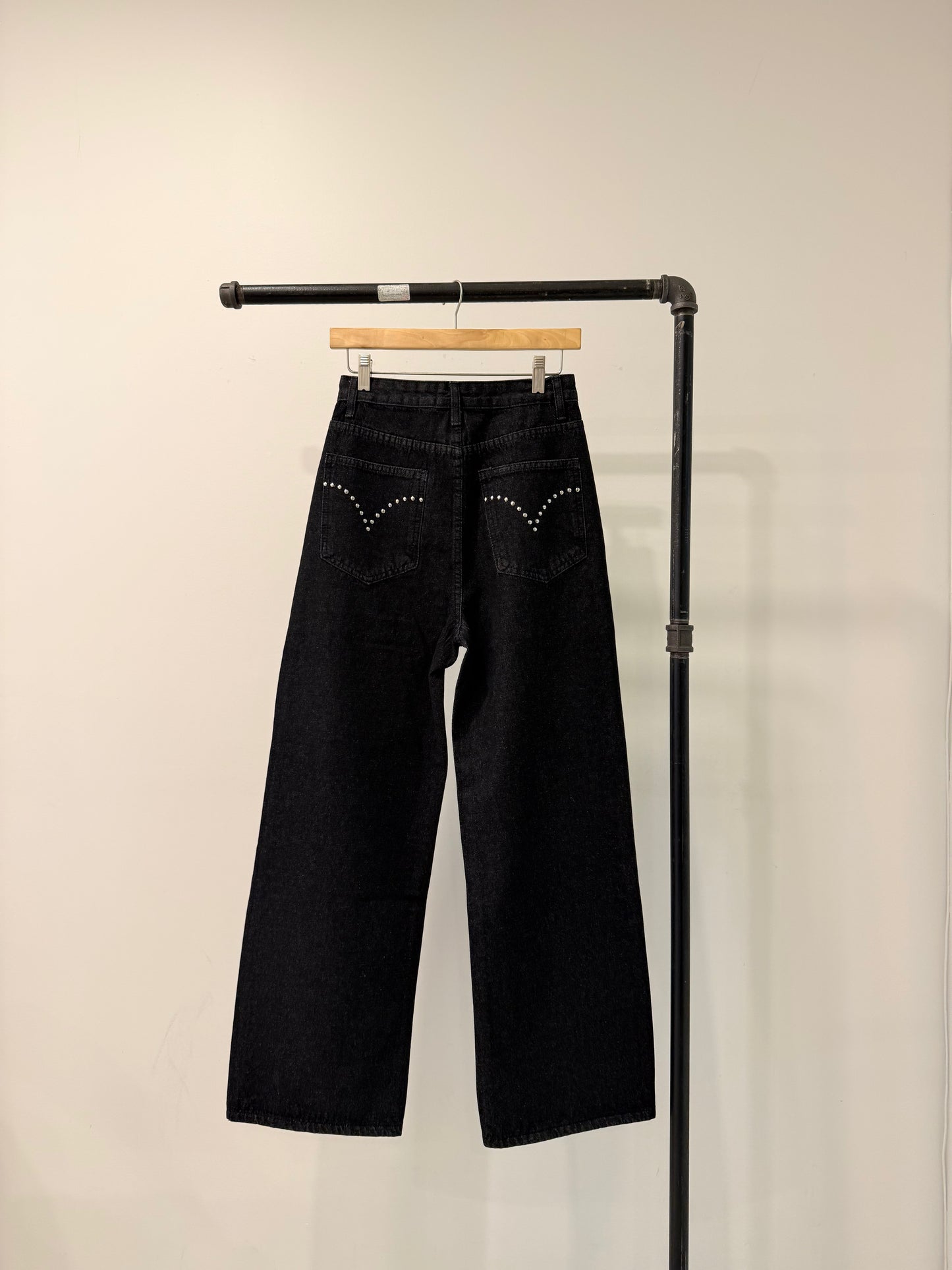 BALU Studded high waisted jeans