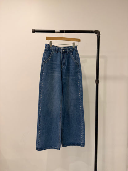 BALU Studded high waisted jeans