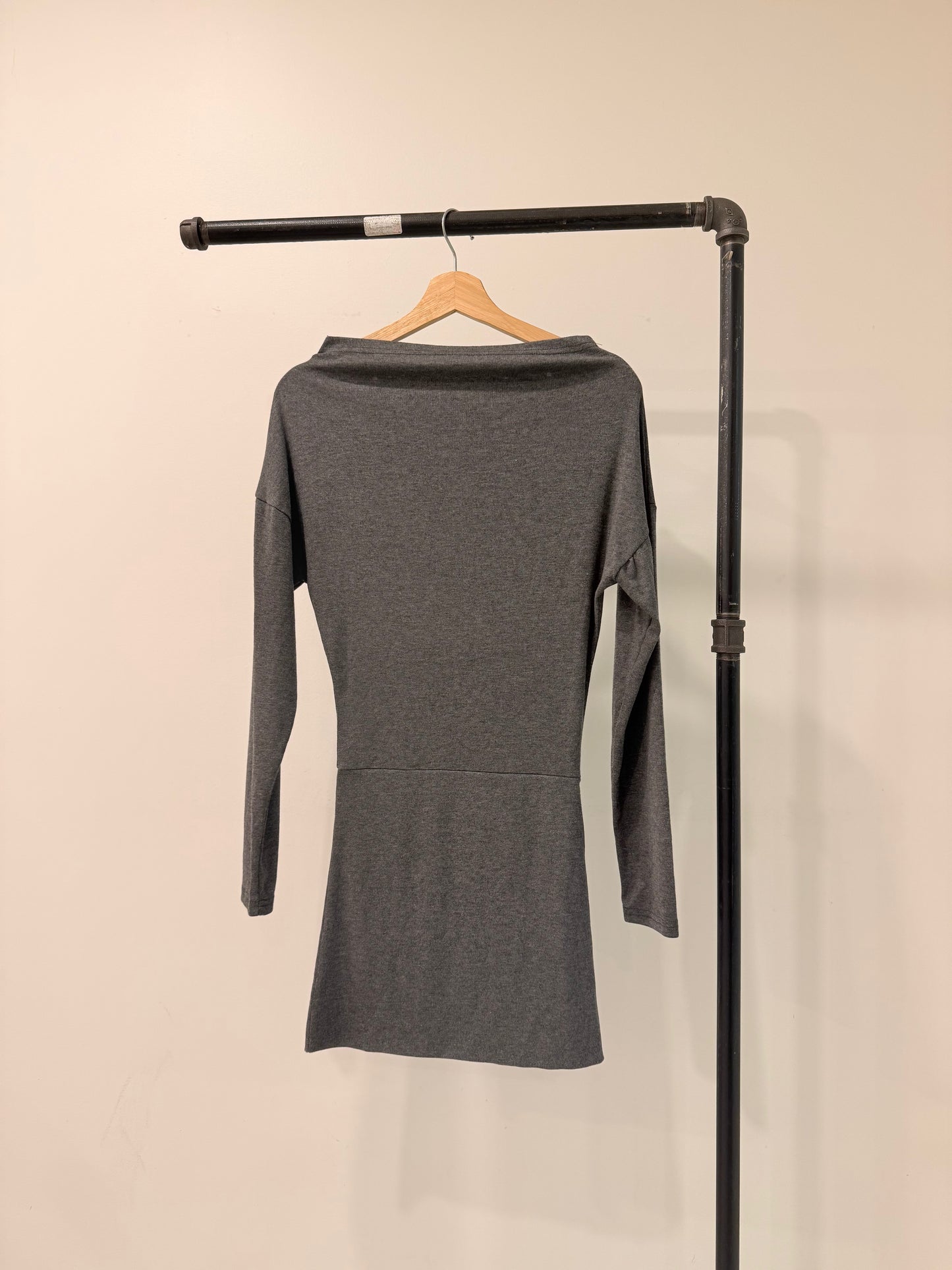 BOUT One shoulder grommet dress