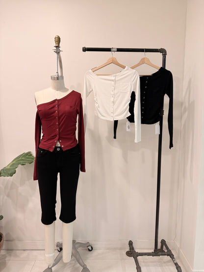 MILEY Off shoulder cardigan