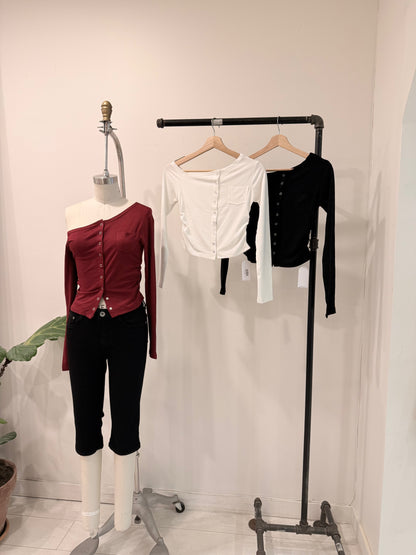 MILEY Off shoulder cardigan