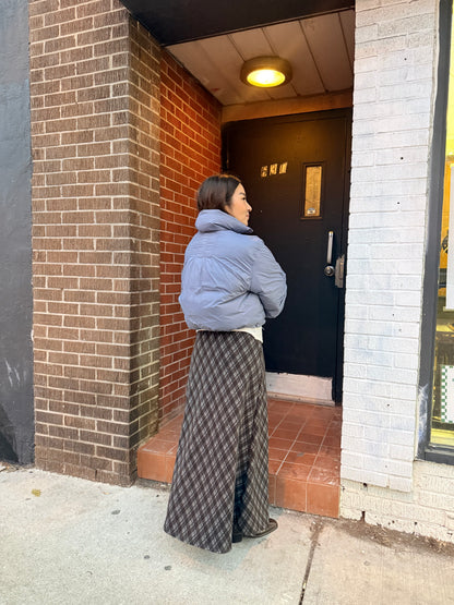 SMART Plaid maxi skirt