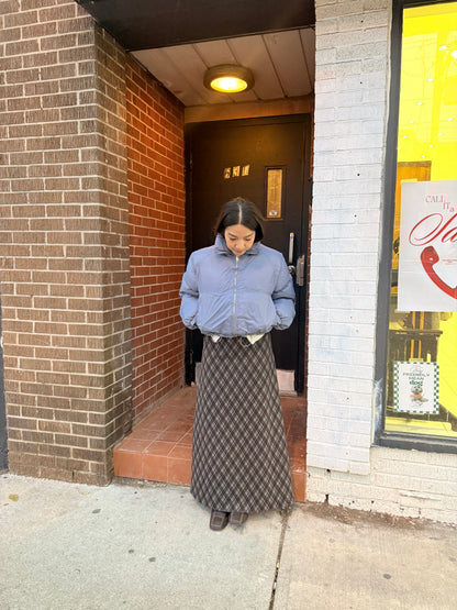 SMART Plaid maxi skirt