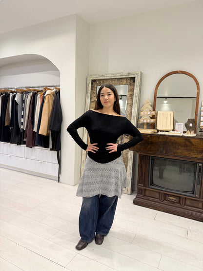 LASKA One shoulder top