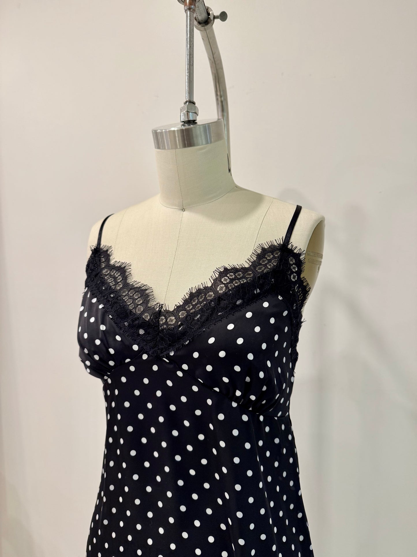 NEXT Polkadot slip dress
