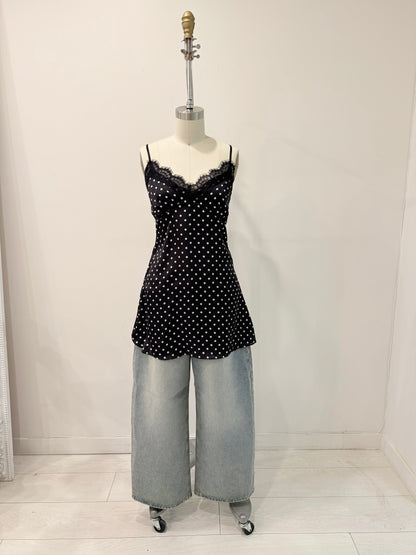 NEXT Polkadot slip dress
