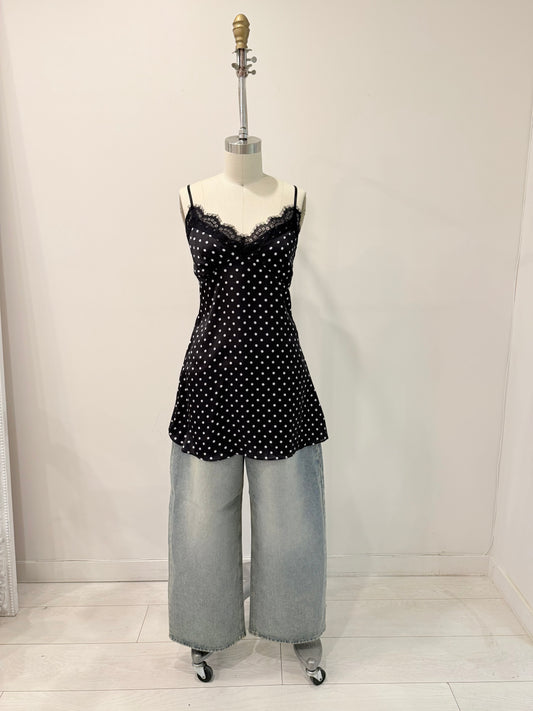 NEXT Polkadot slip dress
