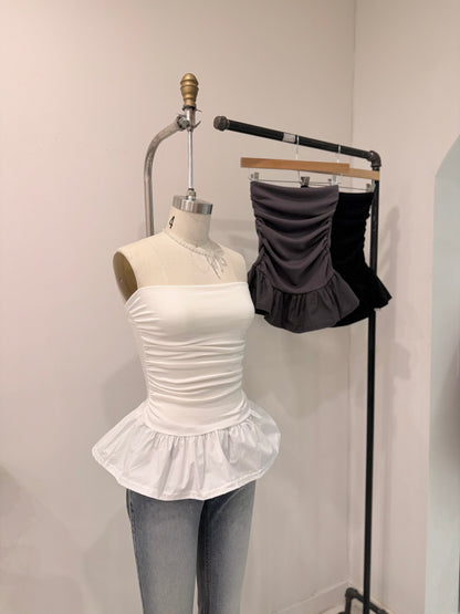 RADI Peplum tubetop