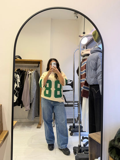 PLEX 88 oversized crochet top