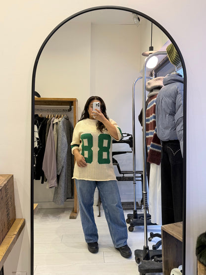 PLEX 88 oversized crochet top