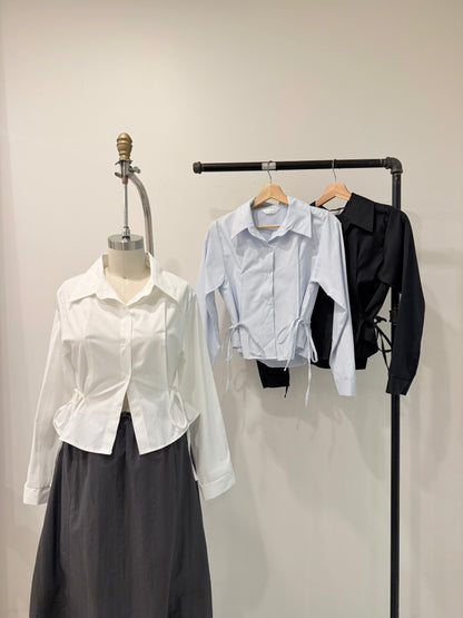 GROVE Tie-up shirt