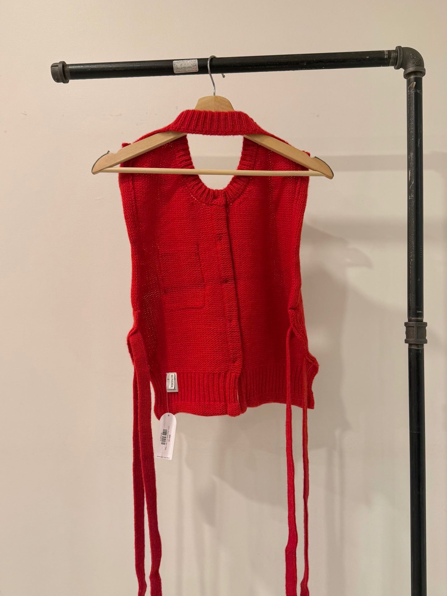 GEM Backless knit top