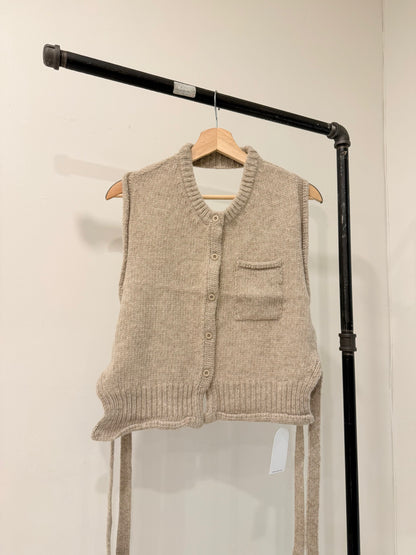 GEM Backless knit top