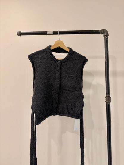 GEM Backless knit top