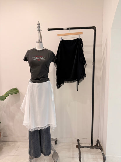 GLAZE Wrap skirt