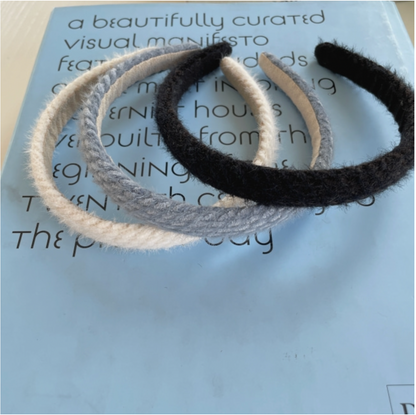 ISABEL Thin fuzzy headband