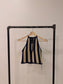 DRUM Stripe halter top