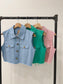 ZORY Pop colour crop vest