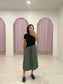 TOFF Utility midi skirt
