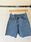 CONA Asymmetric zipper shorts