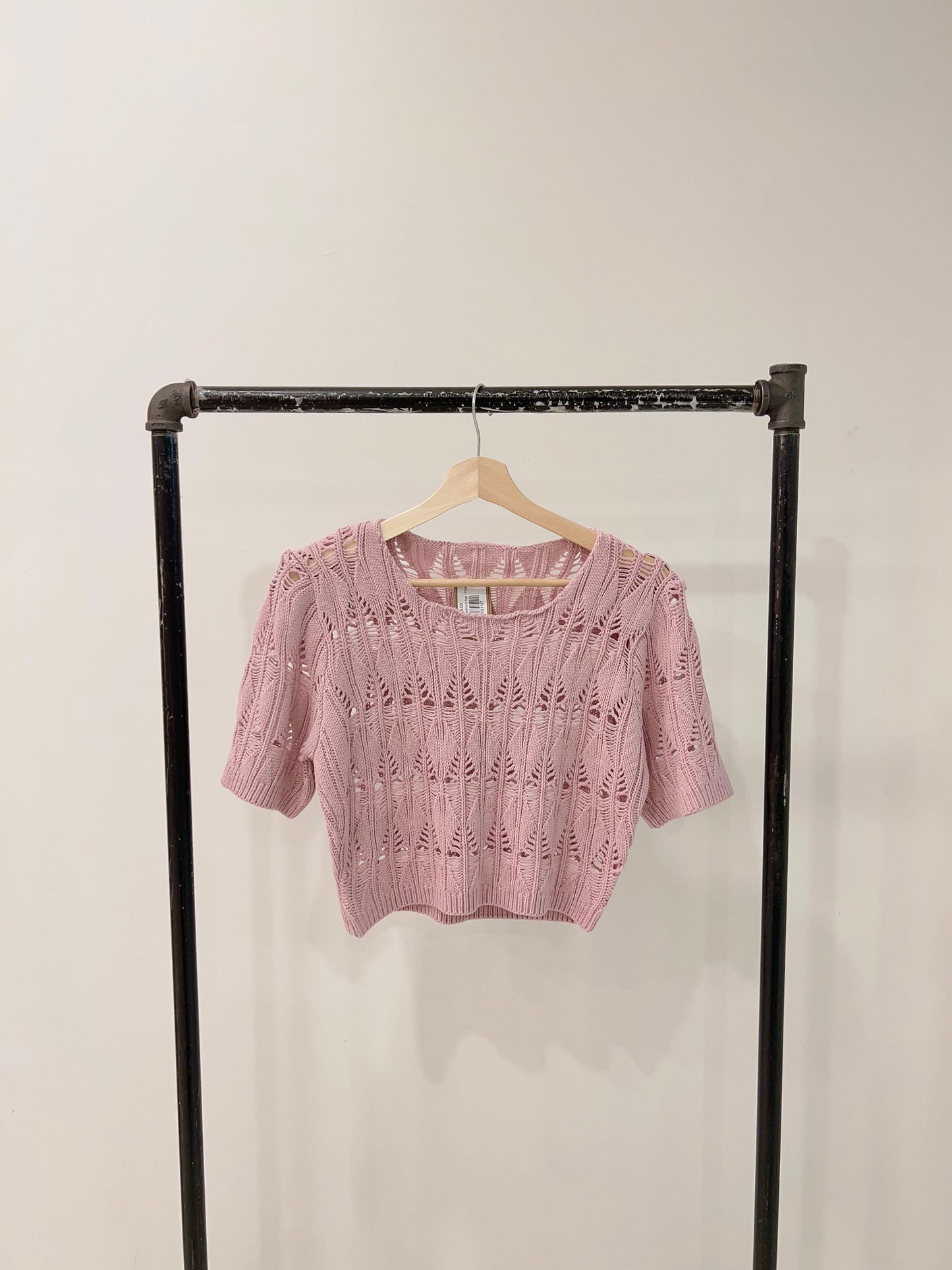 LEEN Cropped knit top
