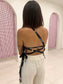 ROUGE Printed asymmetric top