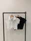 POND Lace cropped shirt
