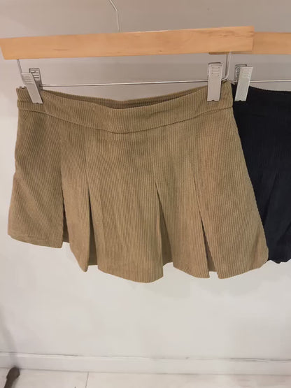 ZURL Corduroy mini skirt