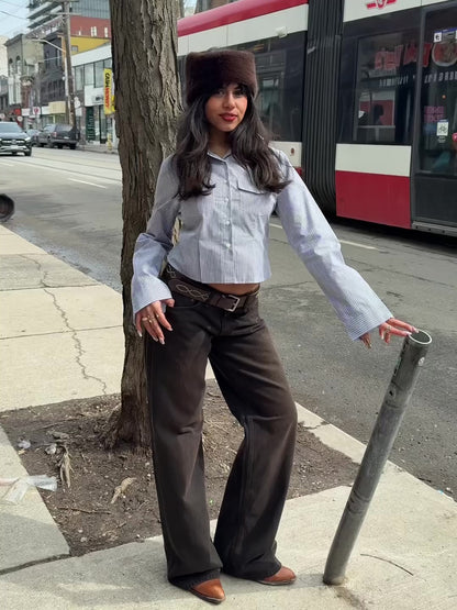 LINE Cinched shirt