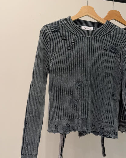 RAVE Ribbed sweater