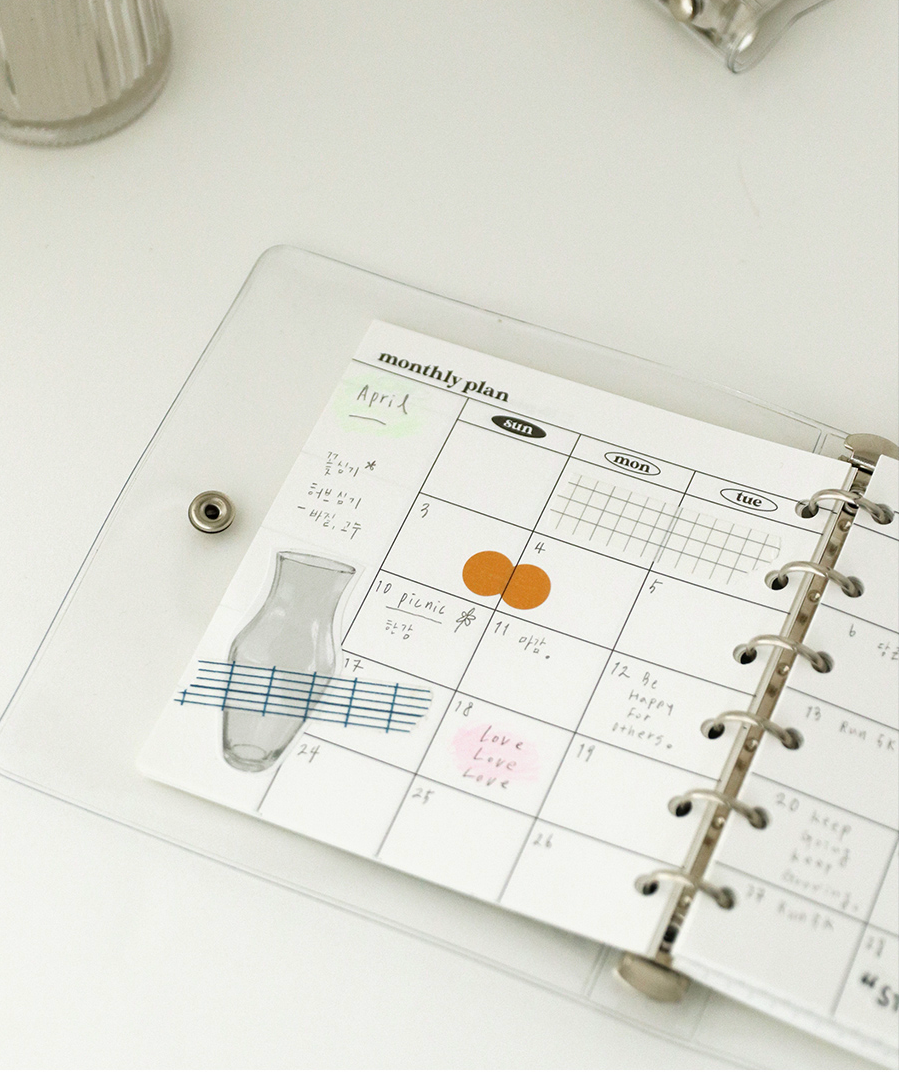 NICE Monthly planner