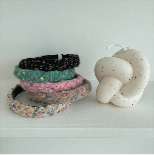 JADU Braided speckle headband