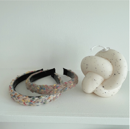 JADU Braided speckle headband