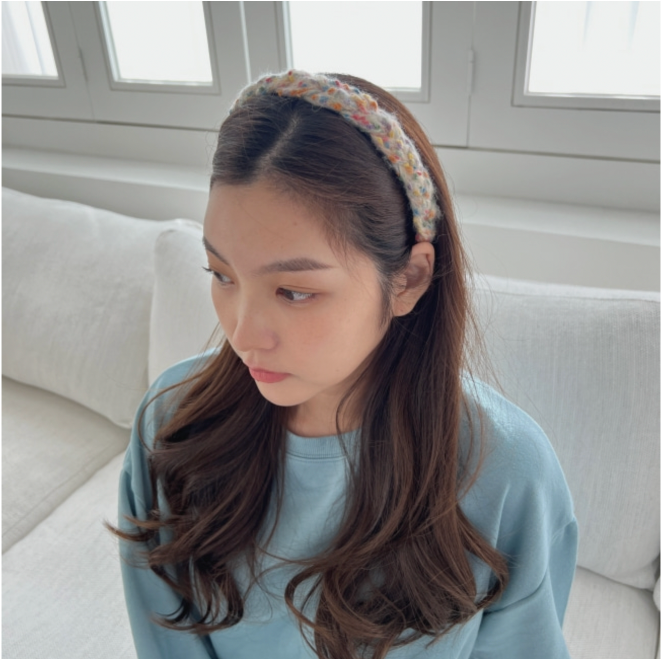 JADU Braided speckle headband