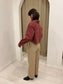 AMOR Pleated trousers